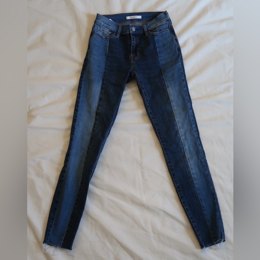 PacSun Two Tone High Rise Jeggings